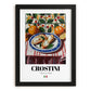 Crostini – Italian Snack Dish, Restaurant Print, in sleek black frame