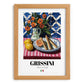 Grissini – Italian Bread Dish, Brasserie Poster, set in oak frame