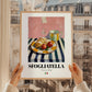 Sfogliatella – Italian Pastry Dish, Fine Dining Restaurant Painting, styled in a charming Paris street view
