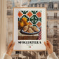 Sfogliatella – Italian Pastry Dish, Tavern Print, styled in a charming Paris street view