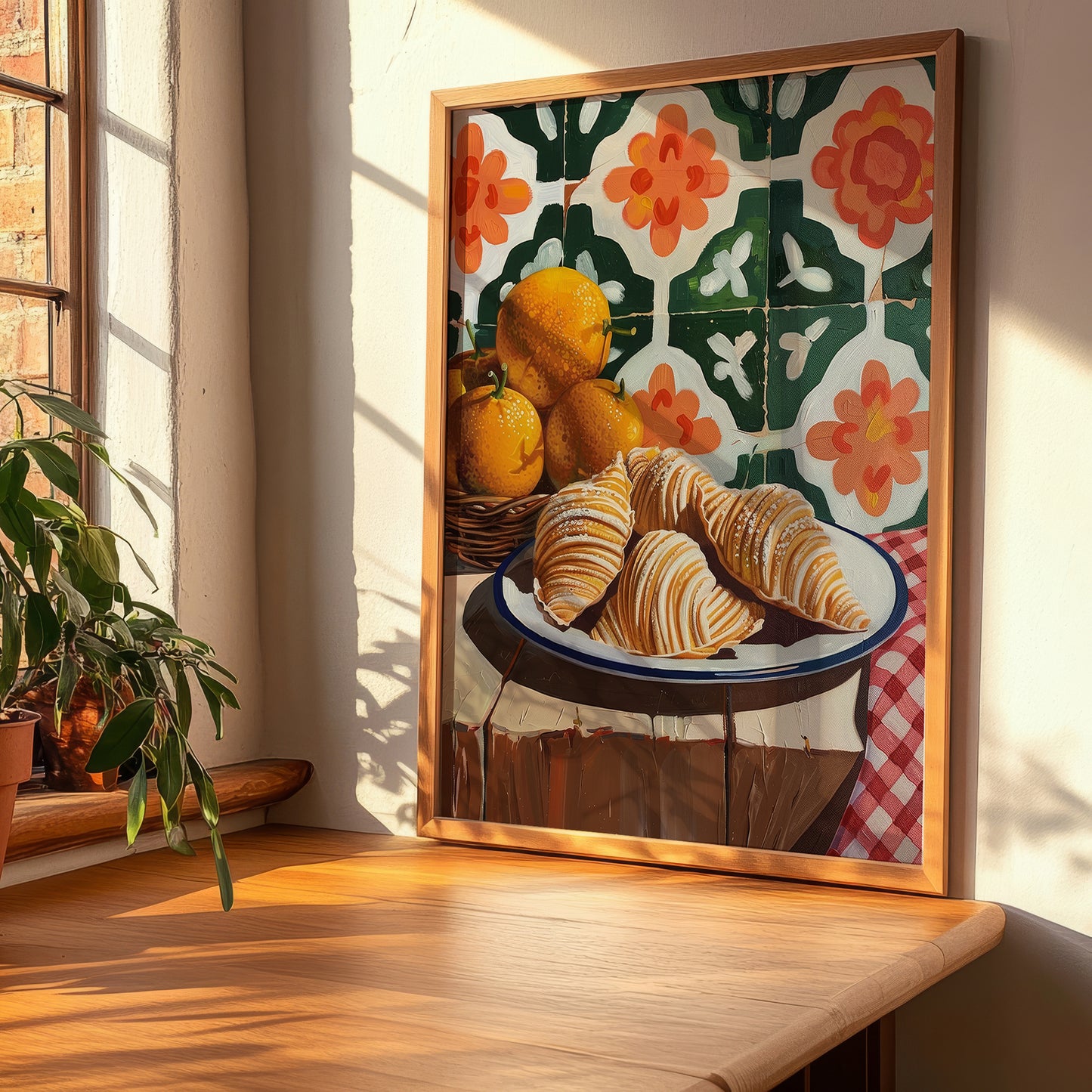 Sfogliatella – Italian Pastry Dish, Tavern Print, clean layout with no caption