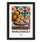 Sfogliatella – Italian Pastry Dish, Tavern Print, in sleek black frame