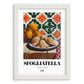 Sfogliatella – Italian Pastry Dish, Tavern Print, placed in minimal white frame