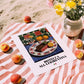 Bistecca alla Fiorentina – Italian Meat Dish, Café Poster, unframed on coastal sand