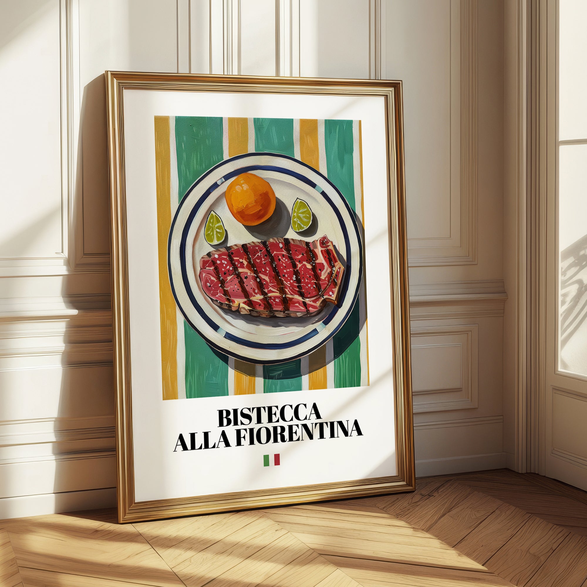 Bistecca alla Fiorentina – Italian Meat Dish, Tavern Poster