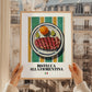 Bistecca alla Fiorentina – Italian Meat Dish, Tavern Poster, styled in a charming Paris street view