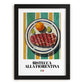 Bistecca alla Fiorentina – Italian Meat Dish, Tavern Poster, in sleek black frame