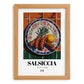 Salsiccia – Italian Meat Dish, Food Bar Still Life, set in oak frame