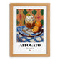 Affogato – Italian Dessert Dish, Tavern Print, set in oak frame