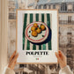 Polpette – Italian Snack Dish, Restaurant Still Life, styled in a charming Paris street view