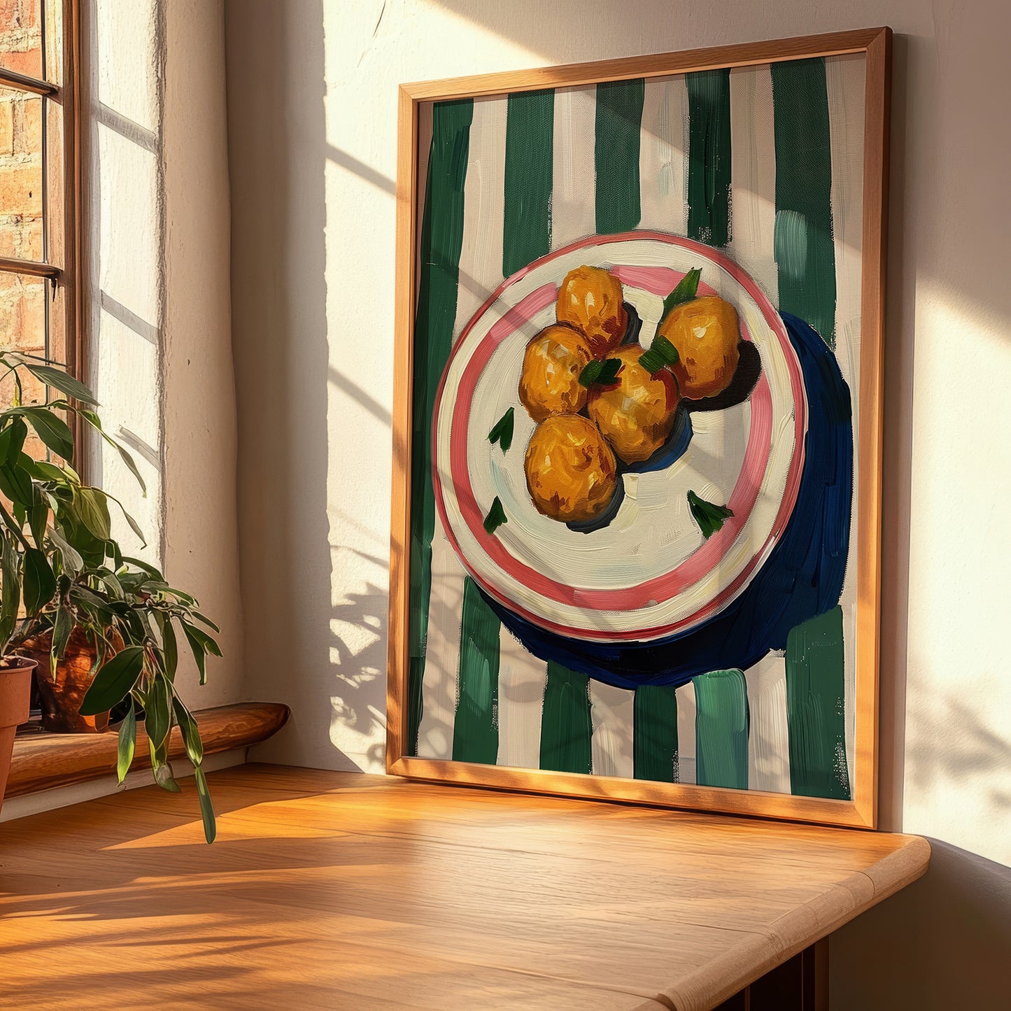 Polpette – Italian Snack Dish, Restaurant Still Life, clean layout with no caption