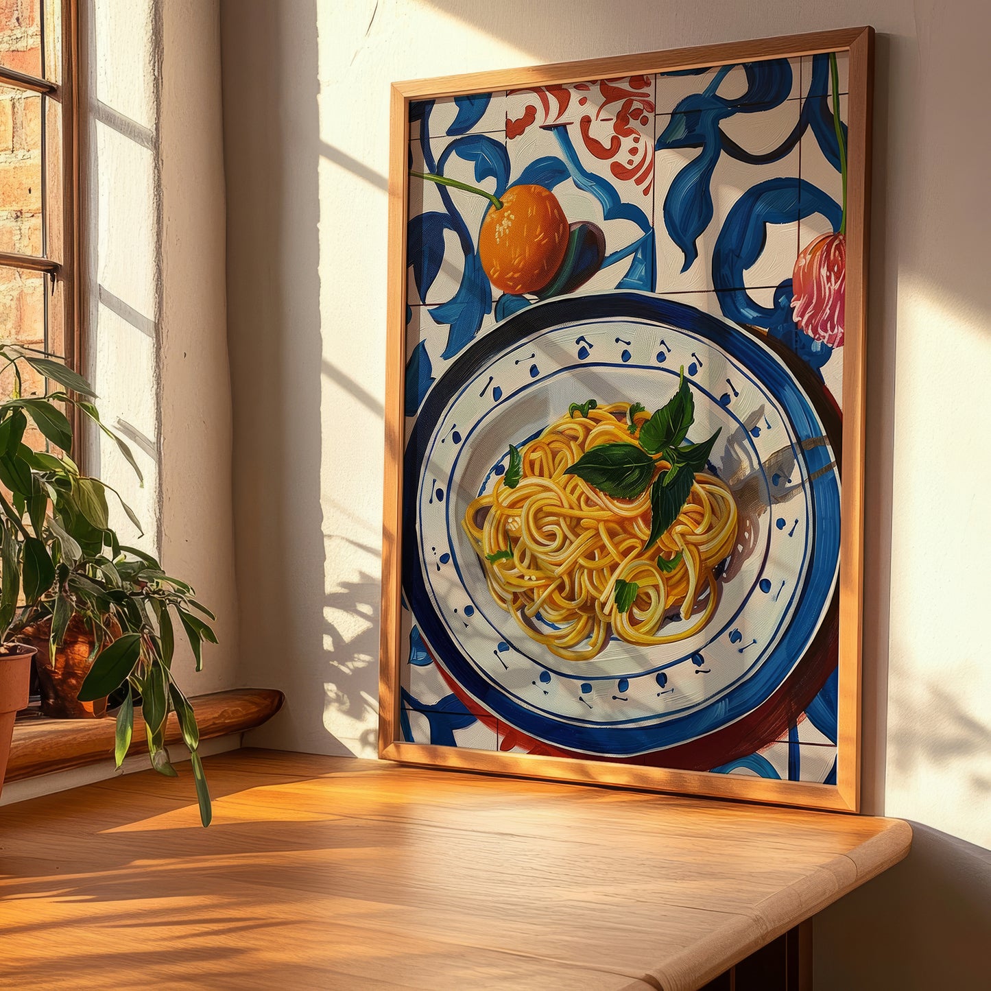 Vermicelli – Italian Pasta, Restaurant Poster, clean layout with no caption