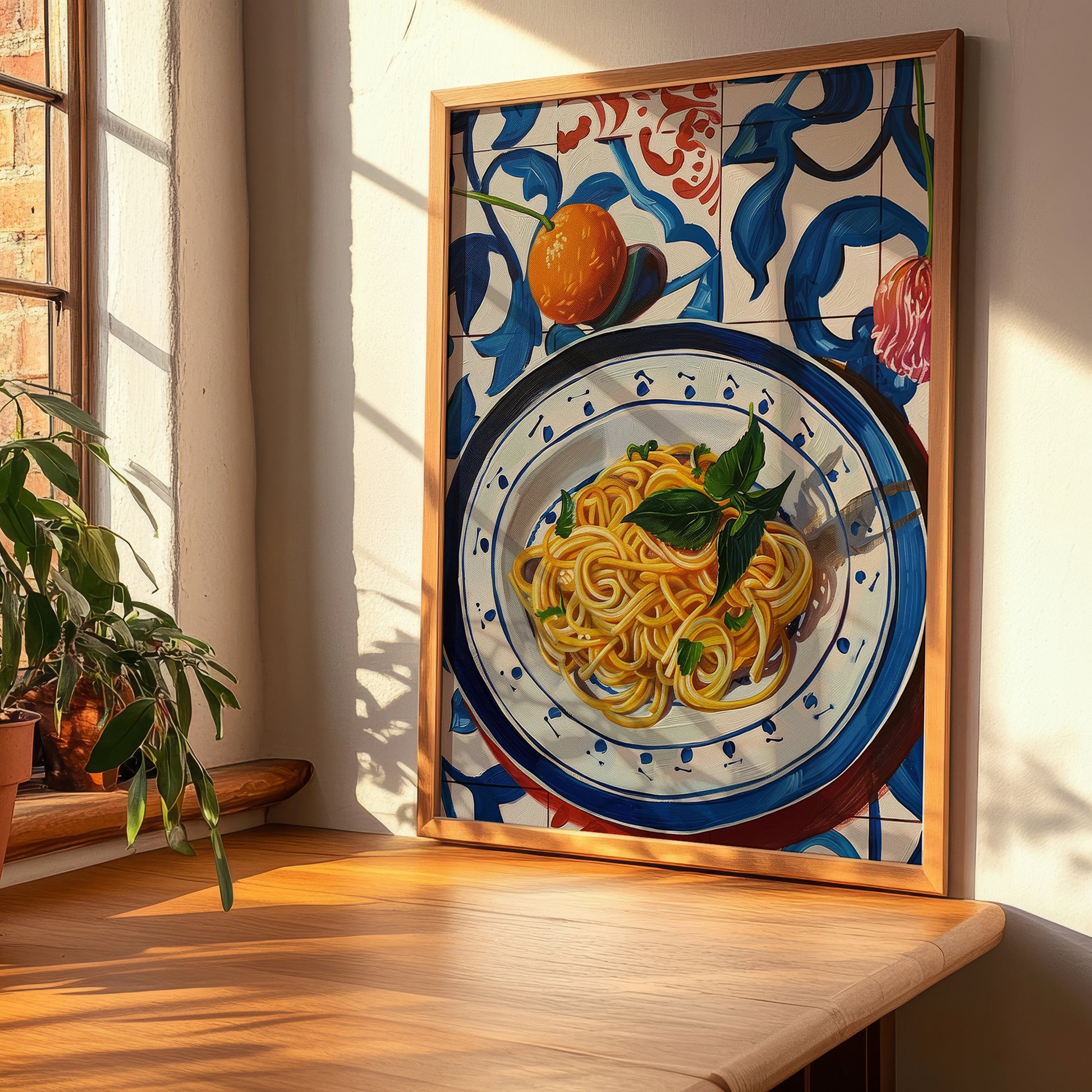 Vermicelli – Italian Pasta, Restaurant Poster, clean layout with no caption