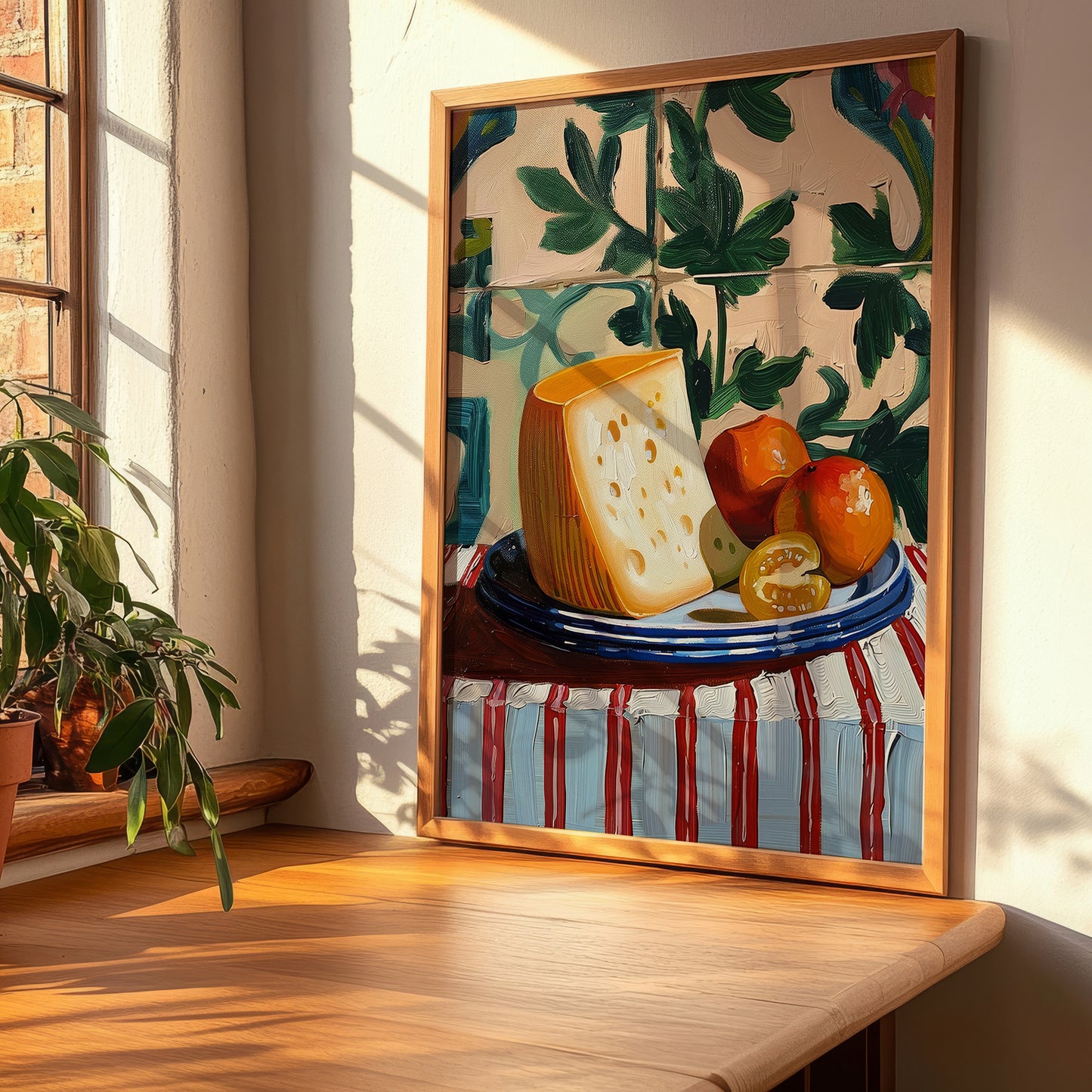 Asiago – Italian Cheese Dish, Restaurant Wall Art, clean layout with no caption