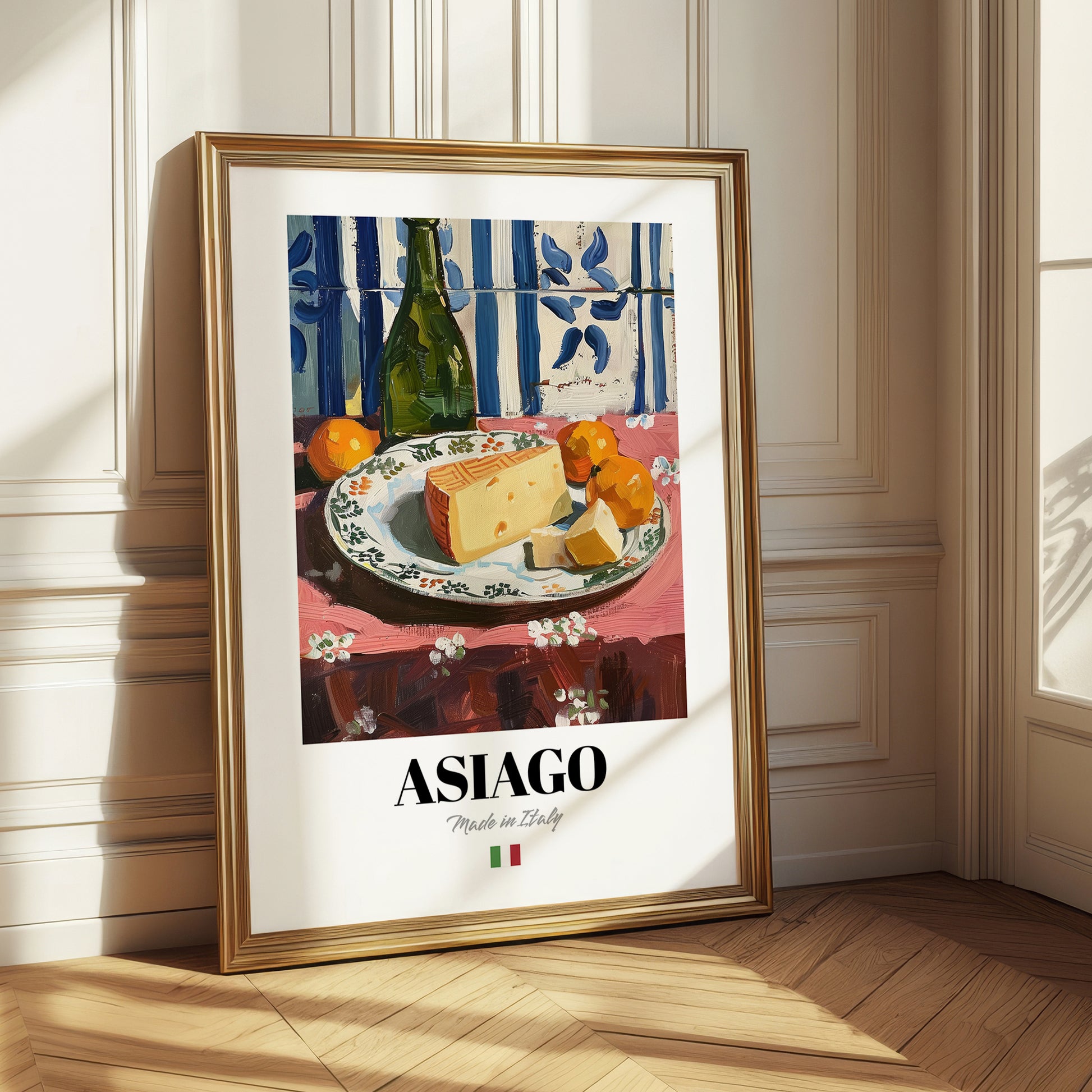 Asiago – Italian Cheese Dish, Tavern Poster