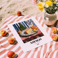 Asiago – Italian Cheese Dish, Tavern Poster, unframed on coastal sand