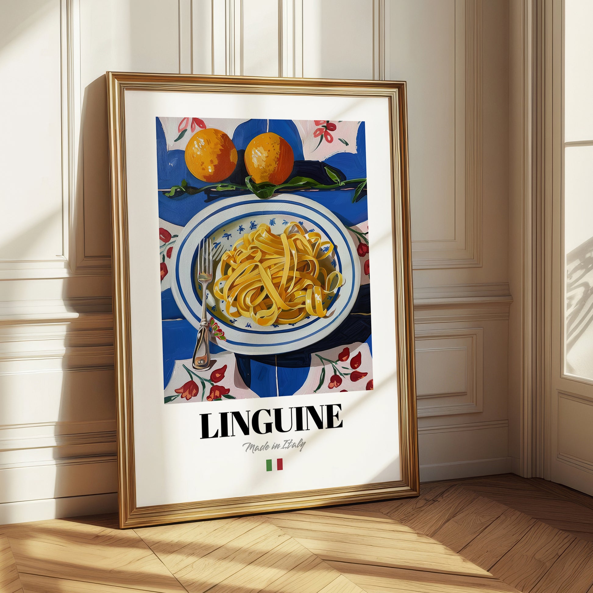Linguine – Italian Pasta, Osteria Print