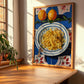 Linguine – Italian Pasta, Osteria Print, clean layout with no caption