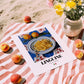 Linguine – Italian Pasta, Osteria Print, unframed on coastal sand