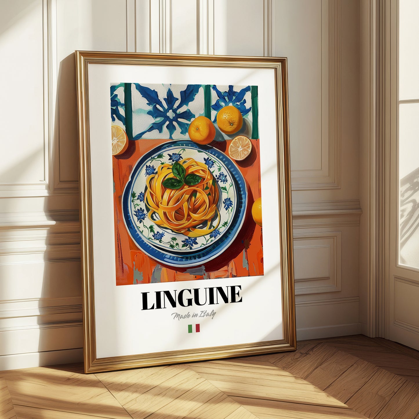 Linguine – Italian Pasta, Ristorante Poster