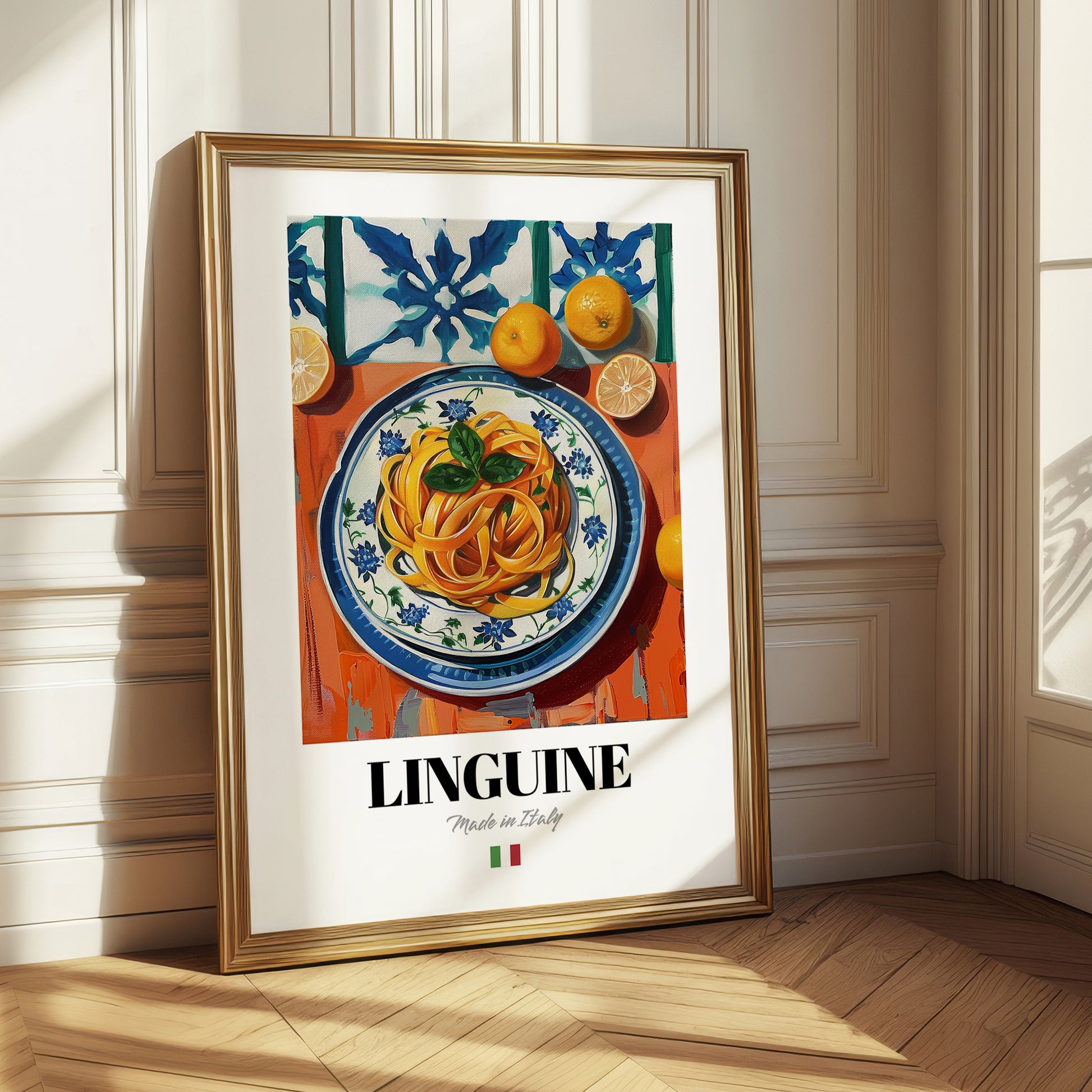 Linguine – Italian Pasta, Ristorante Poster