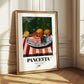 Pancetta – Italian Meat Dish, Restaurant Poster