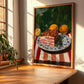 Pancetta – Italian Meat Dish, Restaurant Poster, clean layout with no caption