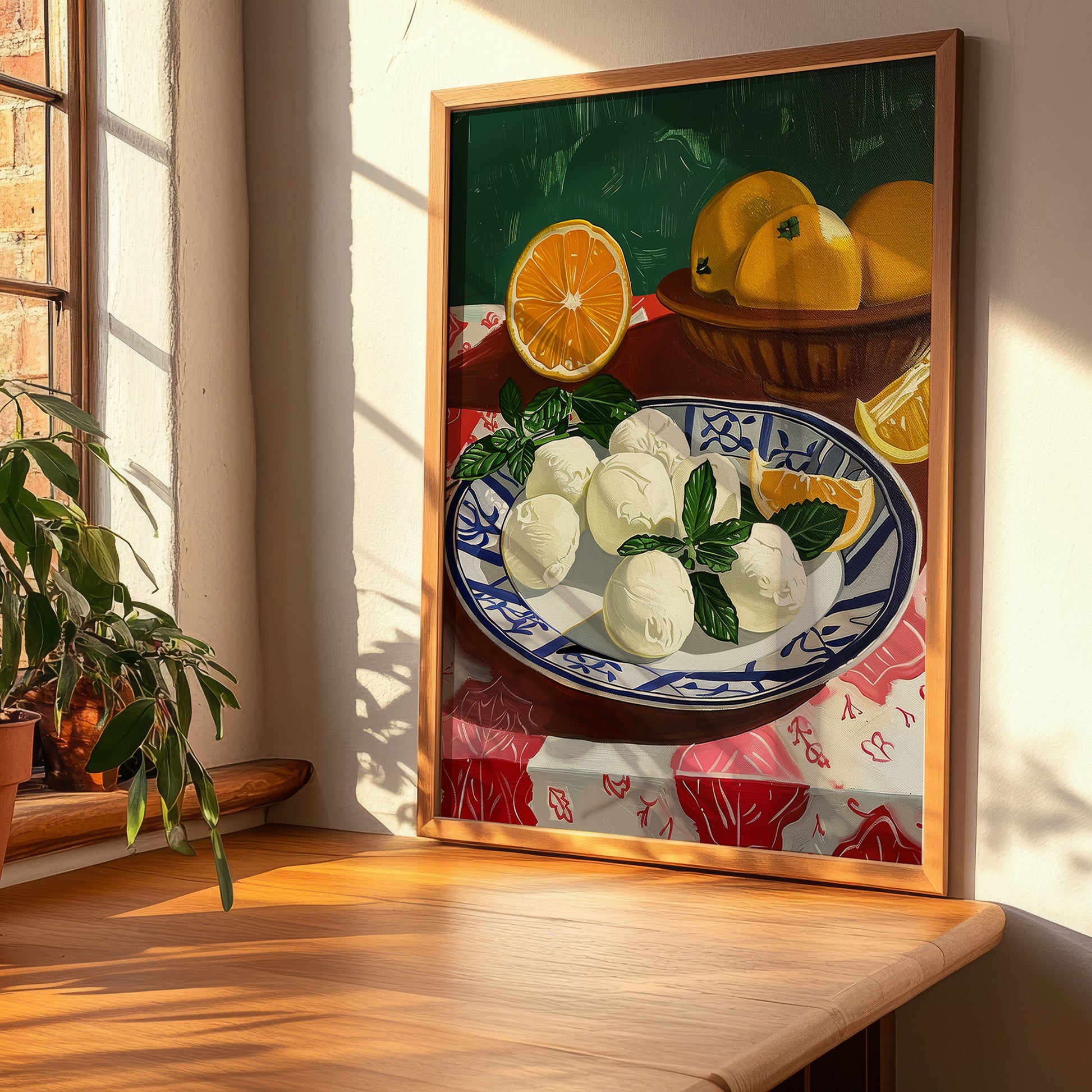 Bocconcini – Italian Cheese Dish, Restaurant Wall Art, clean layout with no caption
