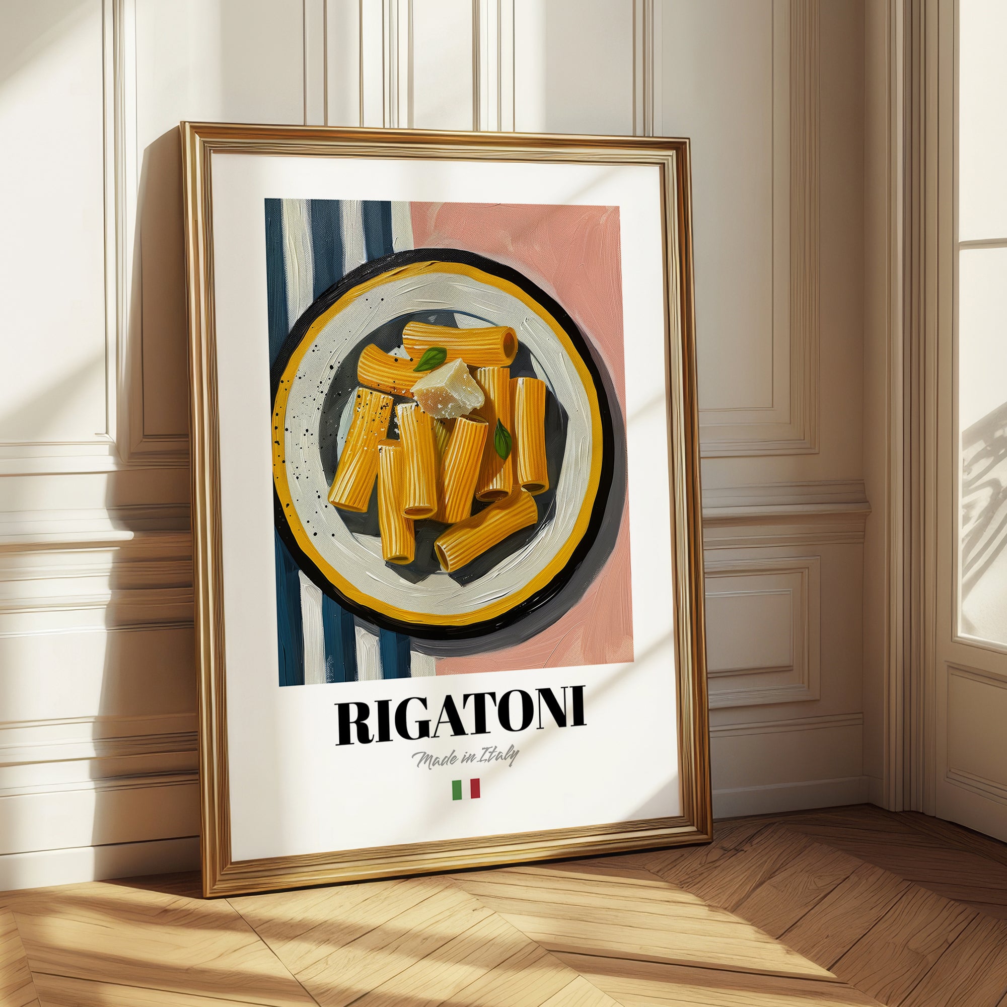 Rigatoni – Italian Pasta, Restaurant Poster