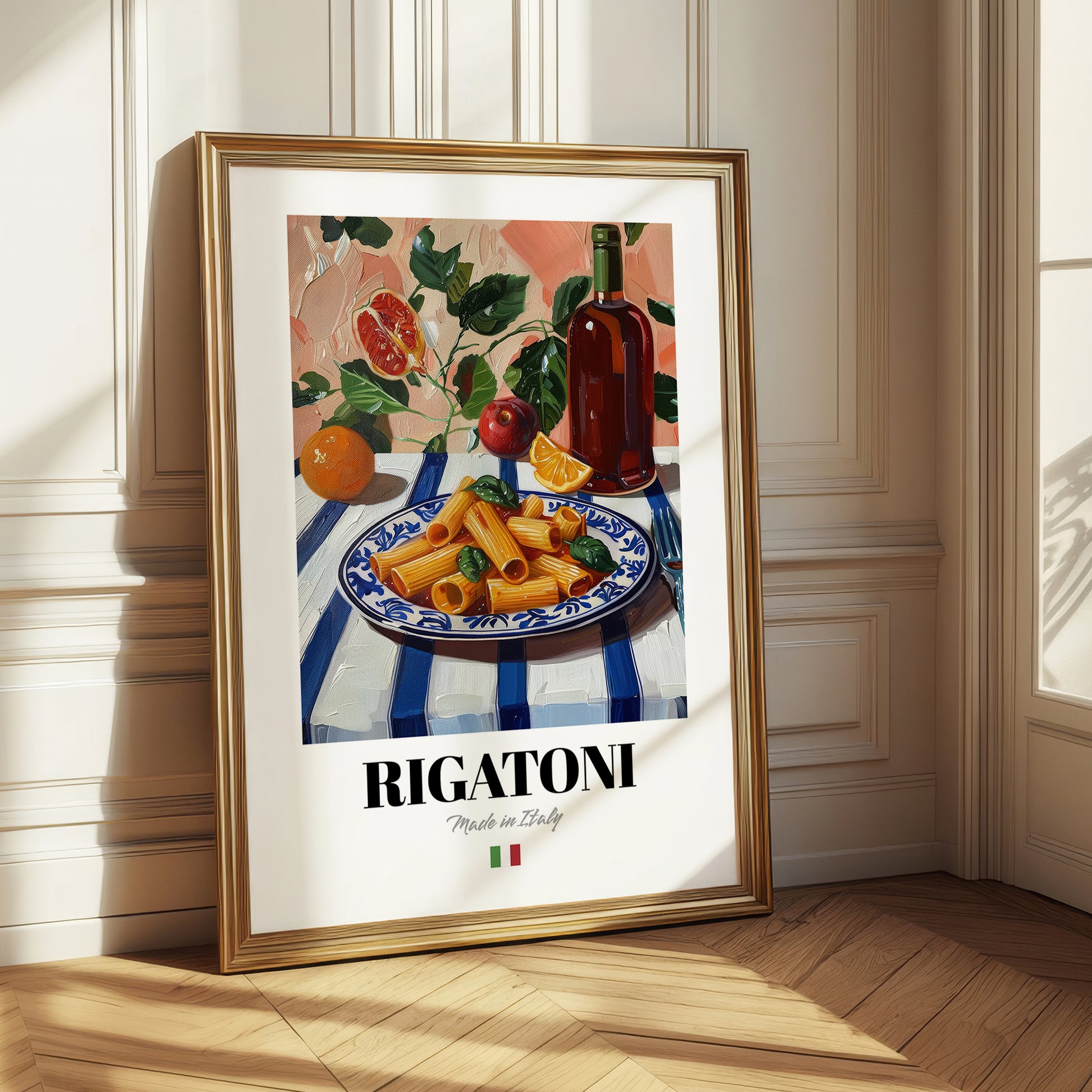 Rigatoni – Italian Pasta, Ristorante Wall Decor