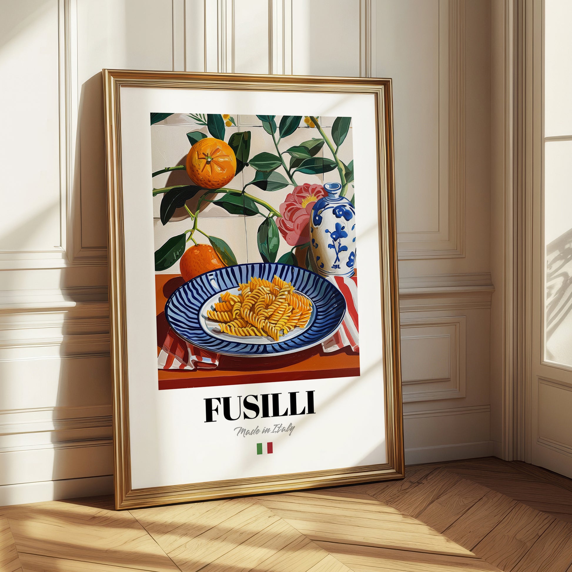 Fusilli – Italian Pasta, Restaurant Poster