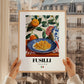 Fusilli – Italian Pasta, Restaurant Poster, styled in a charming Paris street view