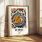Fusilli – Italian Pasta, Osteria Print