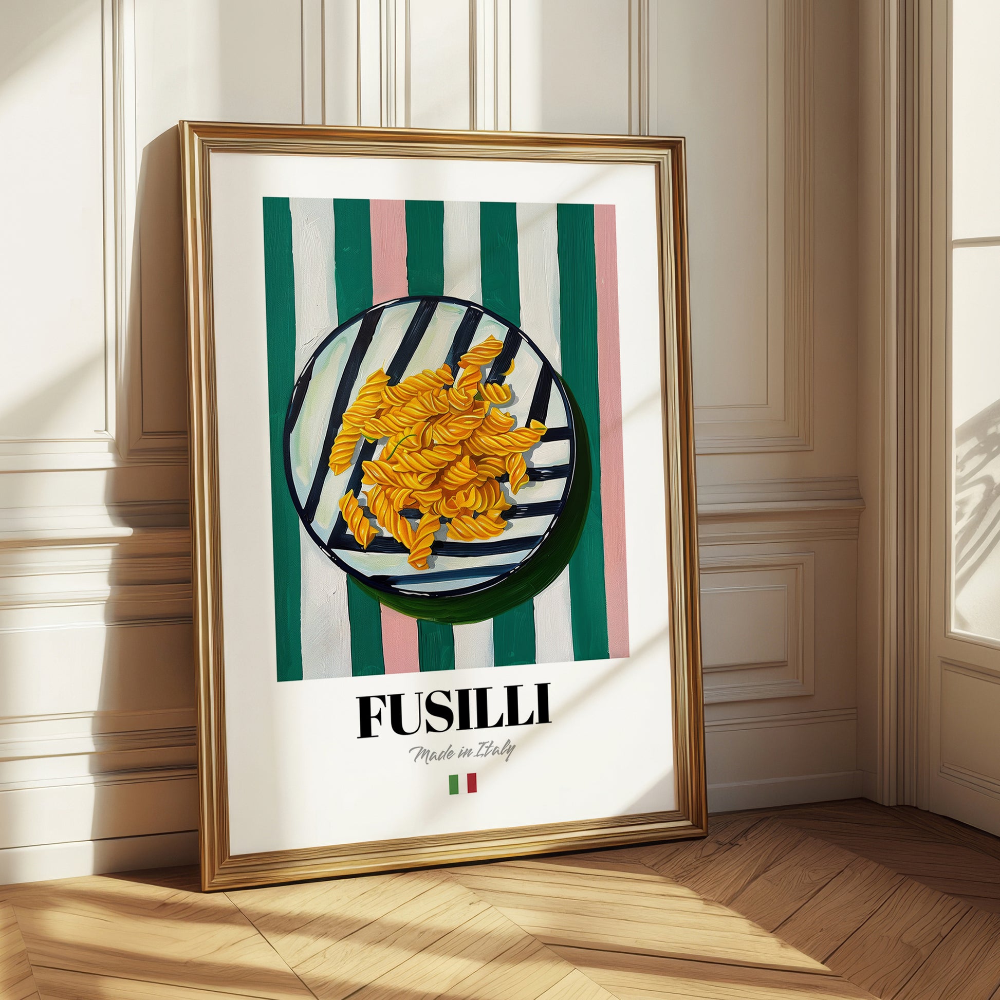 Fusilli – Italian Pasta, Trattoria Art