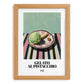 Gelato al pistacchio – Italian Gelato, Artisan Ice Cream Shop Art, set in oak frame