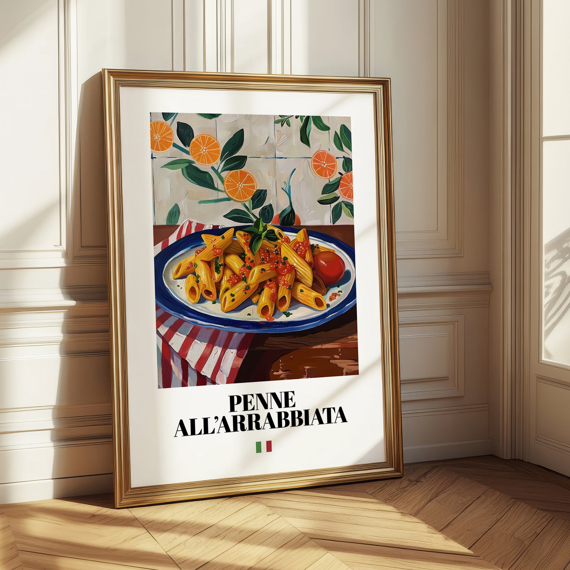 Penne all'arrabbiata – Italian Pasta, Trattoria Art