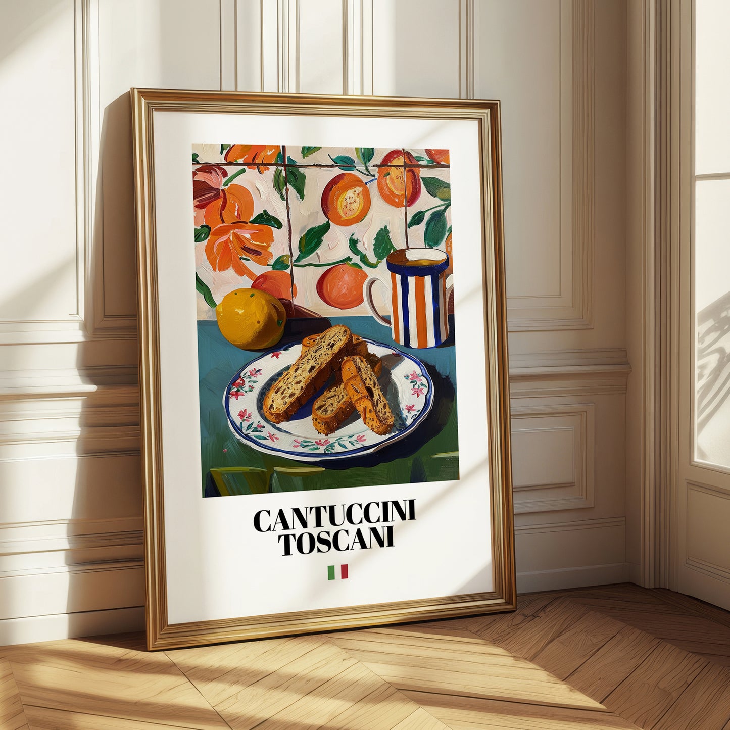 Cantuccini Toscani – Italian Biscuits Dish, Tavern Painting