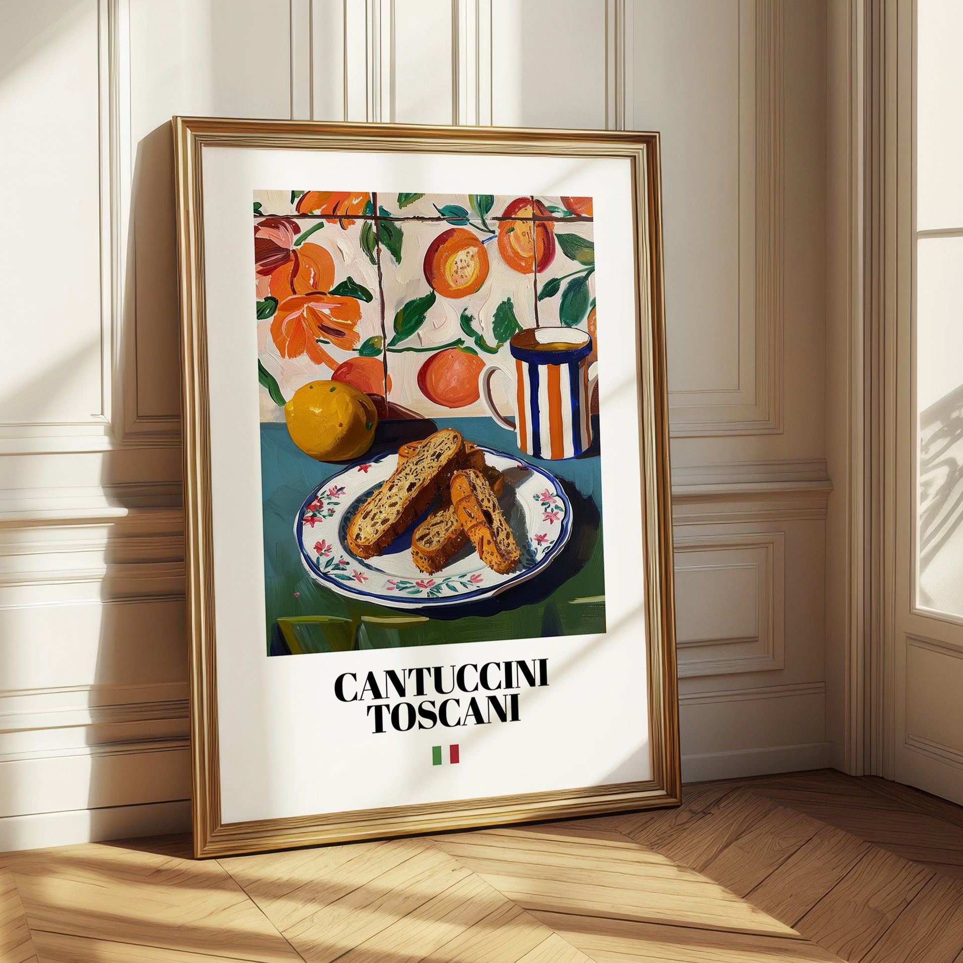 Cantuccini Toscani – Italian Biscuits Dish, Tavern Painting