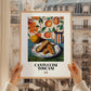 Cantuccini Toscani – Italian Biscuits Dish, Tavern Painting, styled in a charming Paris street view