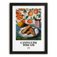 Cantuccini Toscani – Italian Biscuits Dish, Tavern Painting, in sleek black frame