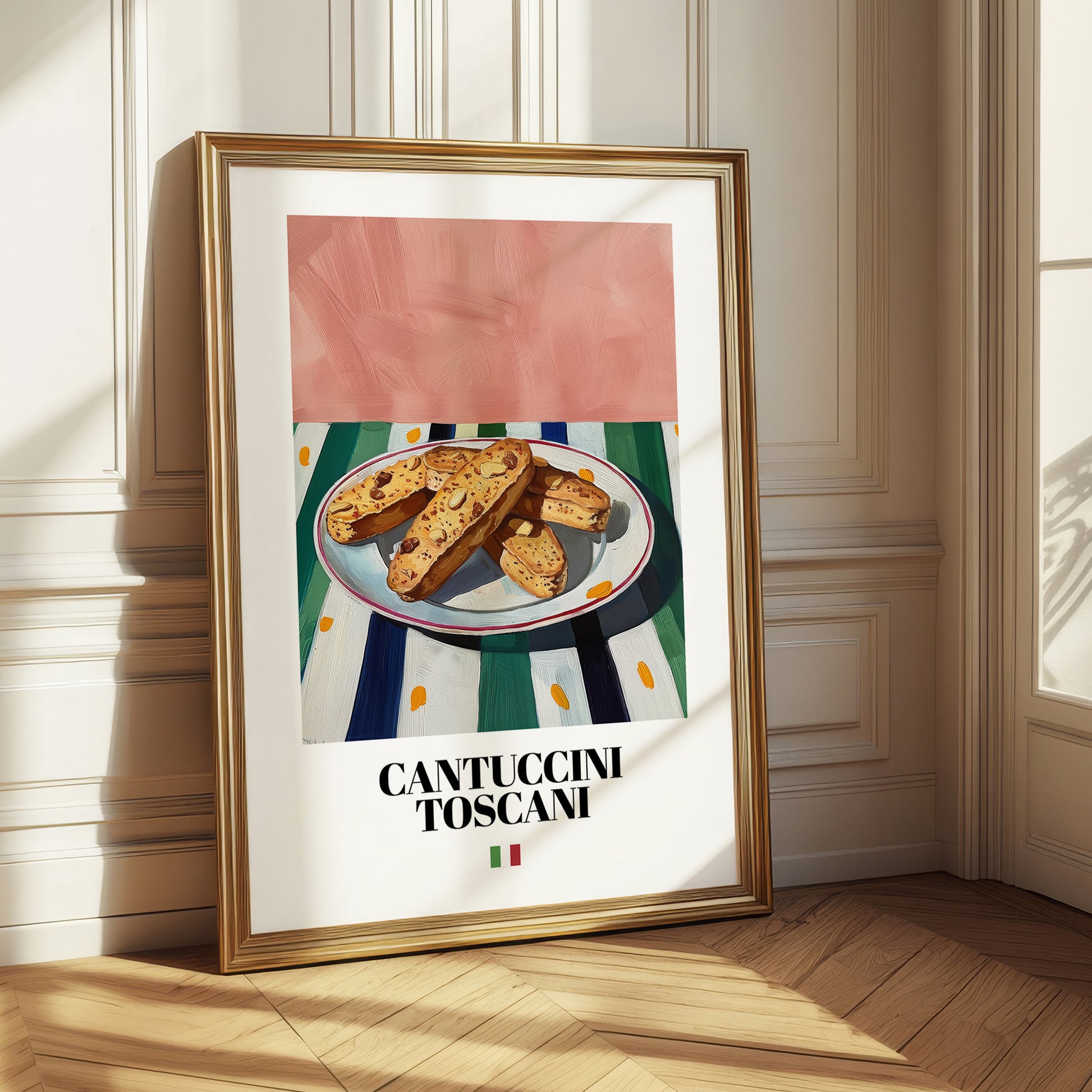 Cantuccini Toscani – Italian Biscuits Dish, Brasserie Poster