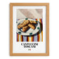 Cantuccini Toscani – Italian Biscuits Dish, Restaurant Art, set in oak frame