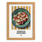 Vitello Tonnato – Italian Meat Dish, Restaurant Poster, set in oak frame
