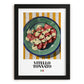 Vitello Tonnato – Italian Meat Dish, Restaurant Poster, in sleek black frame