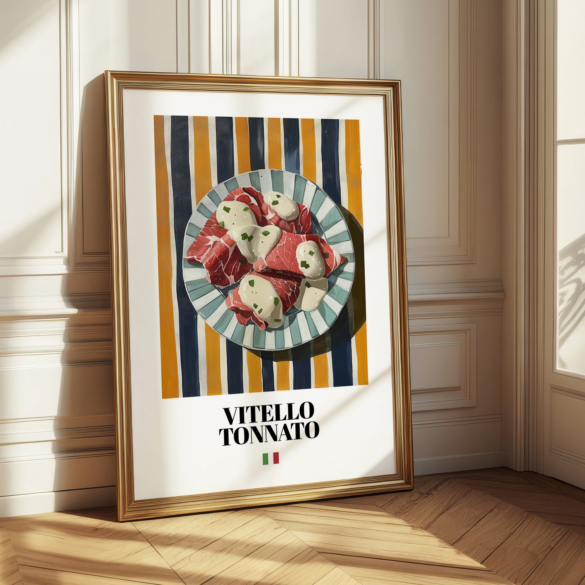 Vitello Tonnato – Italian Meat Dish, Tavern Print