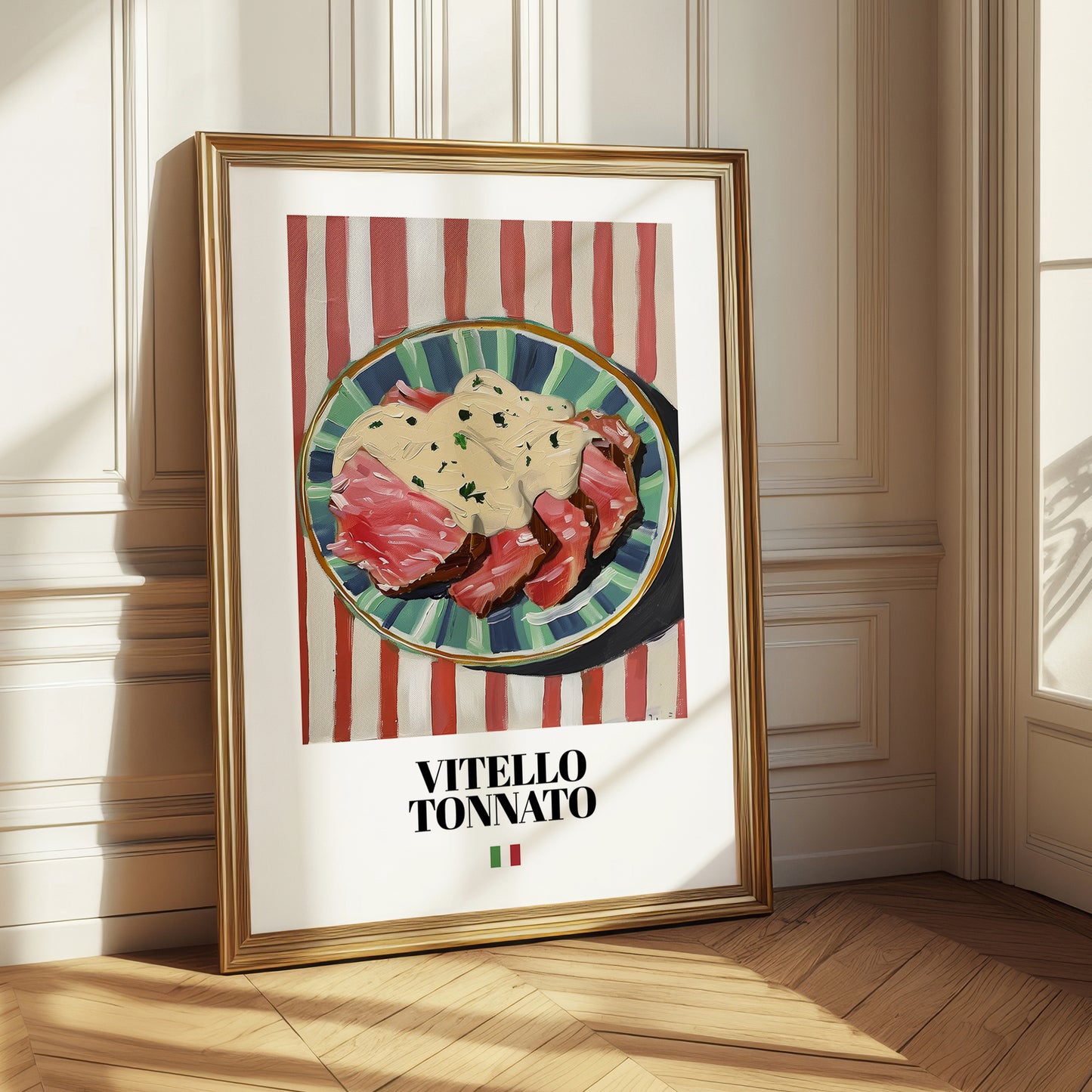 Vitello Tonnato – Italian Meat Dish, Restaurant Still Life