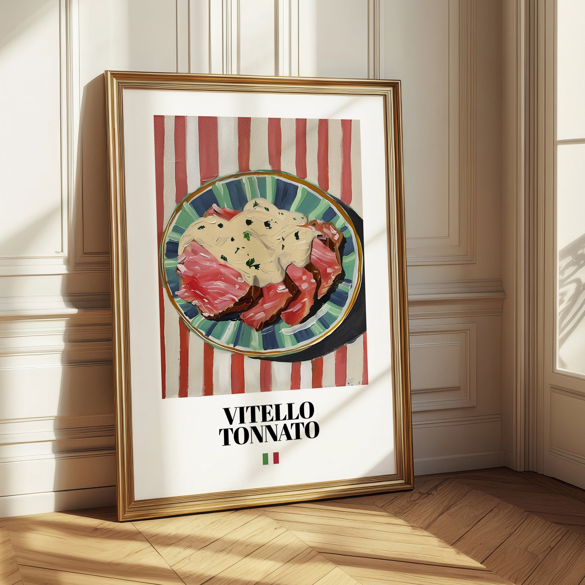 Vitello Tonnato – Italian Meat Dish, Restaurant Still Life