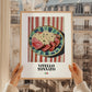 Vitello Tonnato – Italian Meat Dish, Restaurant Still Life, styled in a charming Paris street view