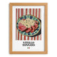 Vitello Tonnato – Italian Meat Dish, Restaurant Still Life, set in oak frame