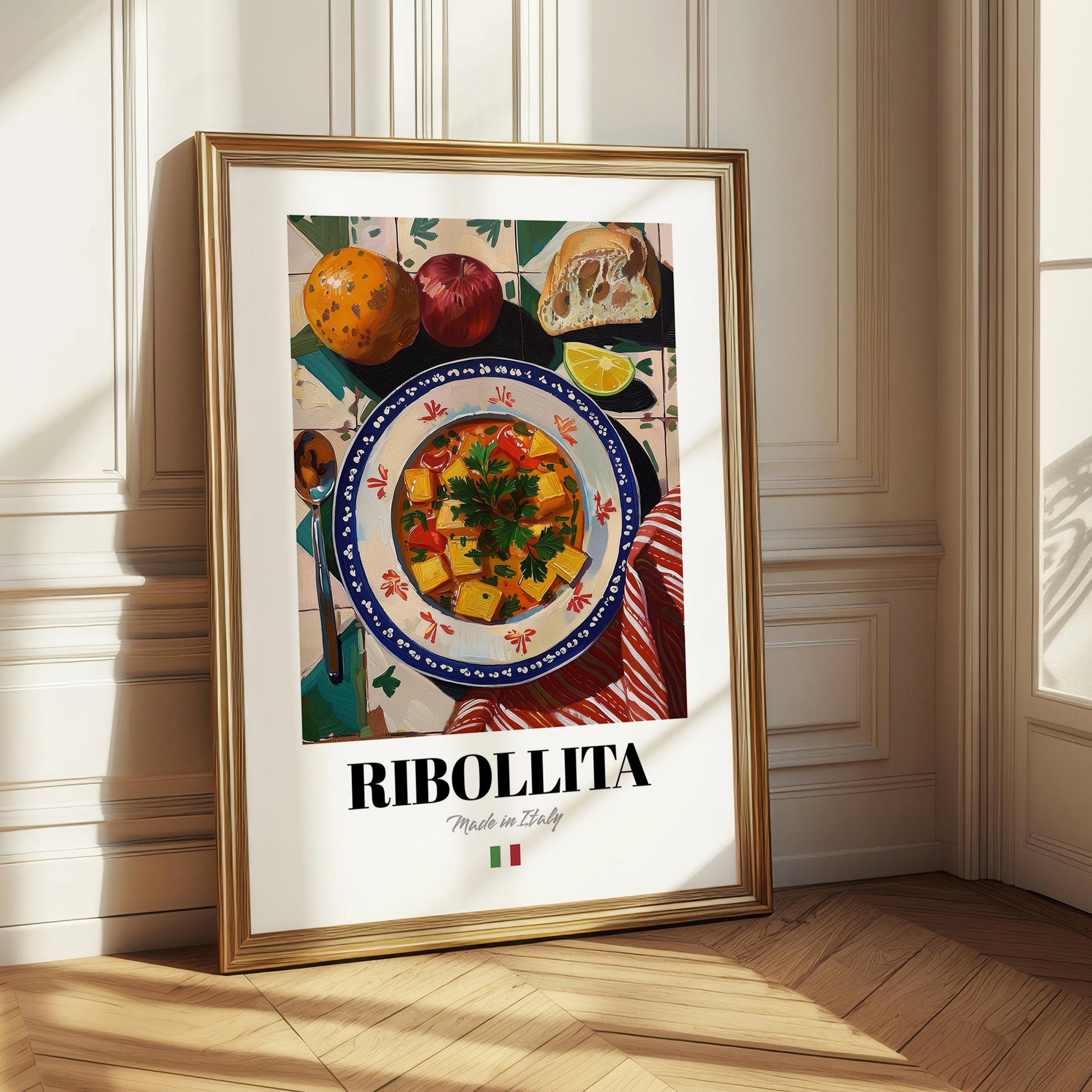 Ribollita – Italian Soup Dish, Tavern Wall Art